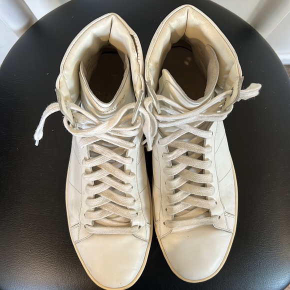 Saint Laurent SL-01H leather sneakers (size 41) - Picture 3 of 7